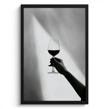 Cadre Photo - Léger - Vin - Rouge - Verre