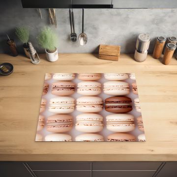 Protection plaque induction - Macarons - Beige - Marron