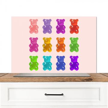 Fond de hotte - Ours - Coloré - Bonbons