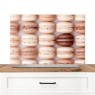 Fond de hotte - Macarons - Beige - Marron