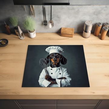 Protection plaque induction - Chien - Garde - Cuisinier