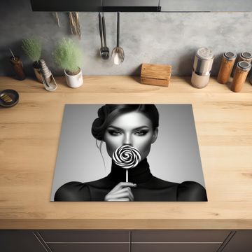Protection plaque induction - Femme - Lolly - Noir