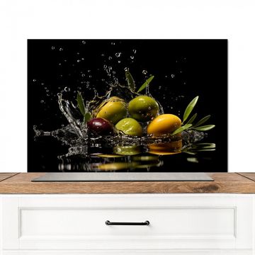 Fond de hotte - Olives - Vertes - Eau - Noires