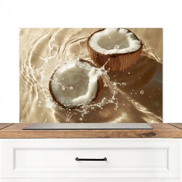 Fond de hotte - Coconut - Water - Beige - Splashes