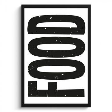 KitchenYeah - Cucina - Cornice per foto - Cibo - Nero - Bianco - Decorazione