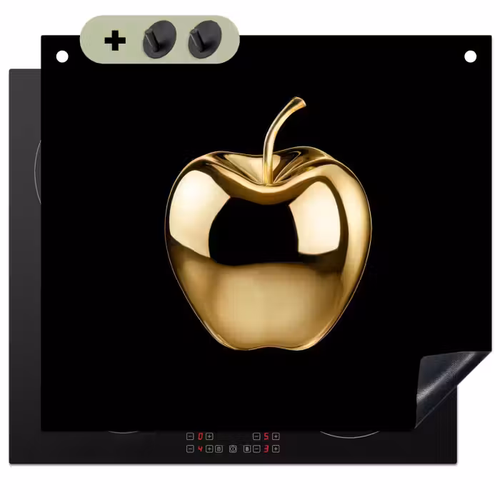 Beschemer à induction avec crochets - Apple - Or - Chrome - Noir