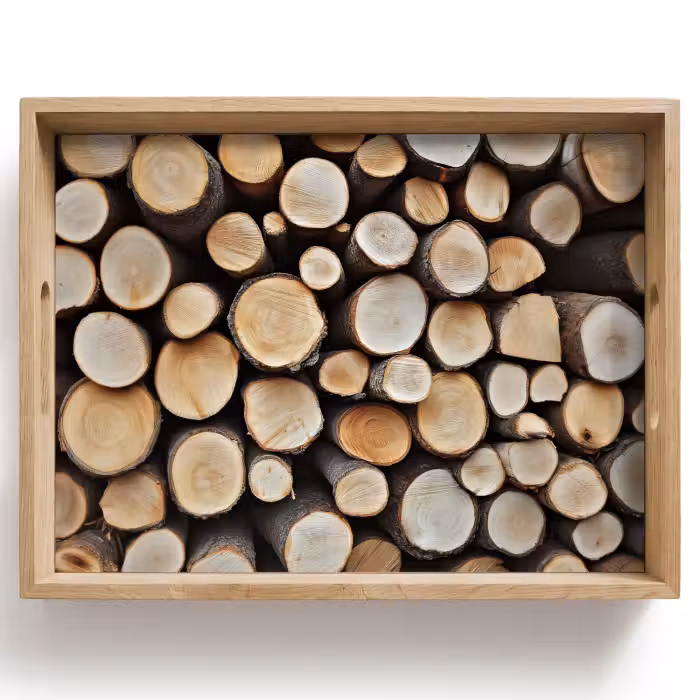 Plateau - Bois - Bûches - Texture