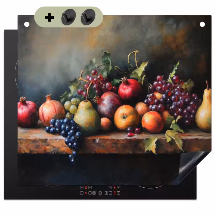 Beschemer à induction avec crochets - Rustique - Nature morte - Fruits