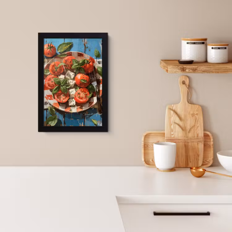 Cadre Photo - Caprese sur toile — 3