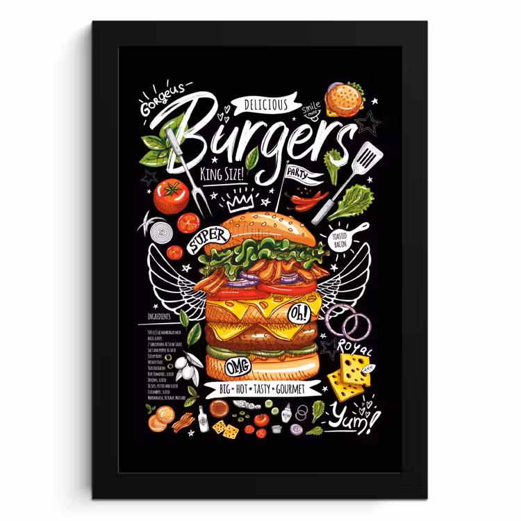 Cadre Photo - Banquet burger — 2