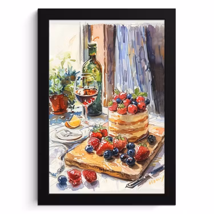 Cadre Photo - Nature morte culinaire — 1