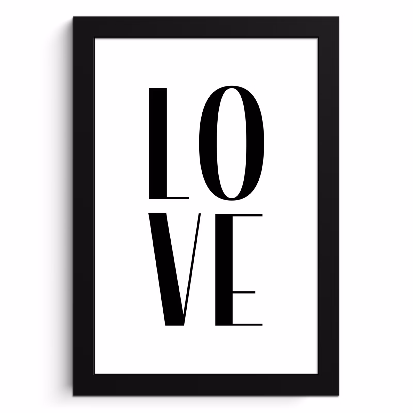 Cadre Photo - Aimer la typographie — 1