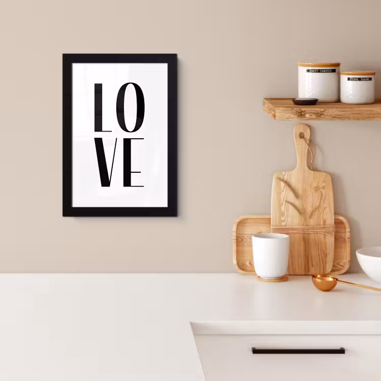 Cadre Photo - Aimer la typographie — 2