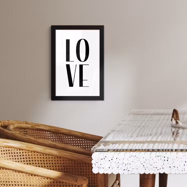 Cadre Photo - Aimer la typographie — 4