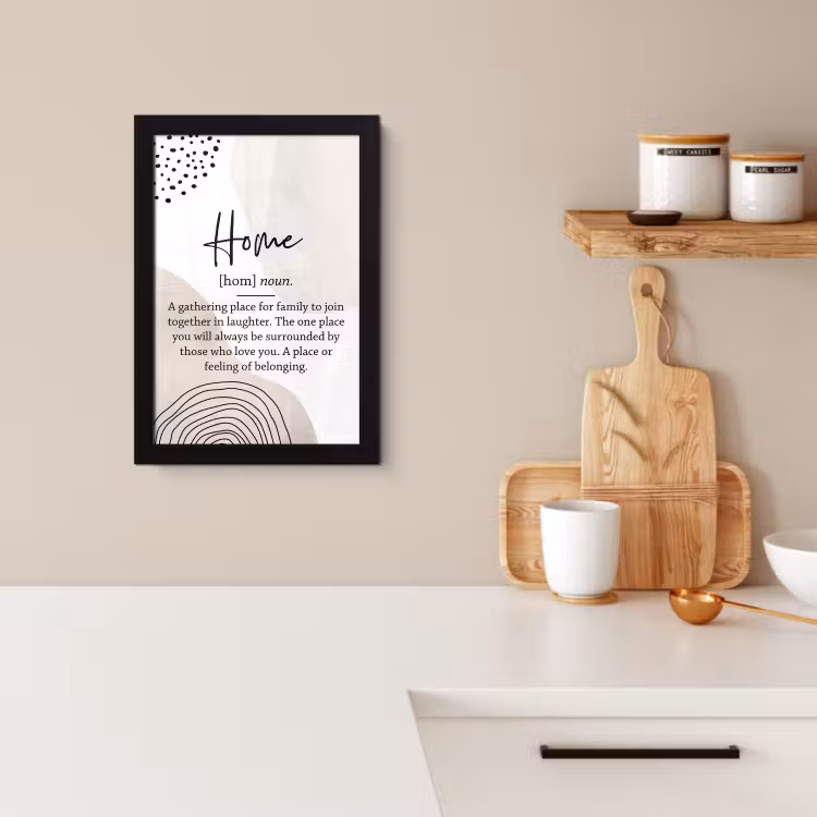 Cadre Photo - Le cœur de la maison — 2