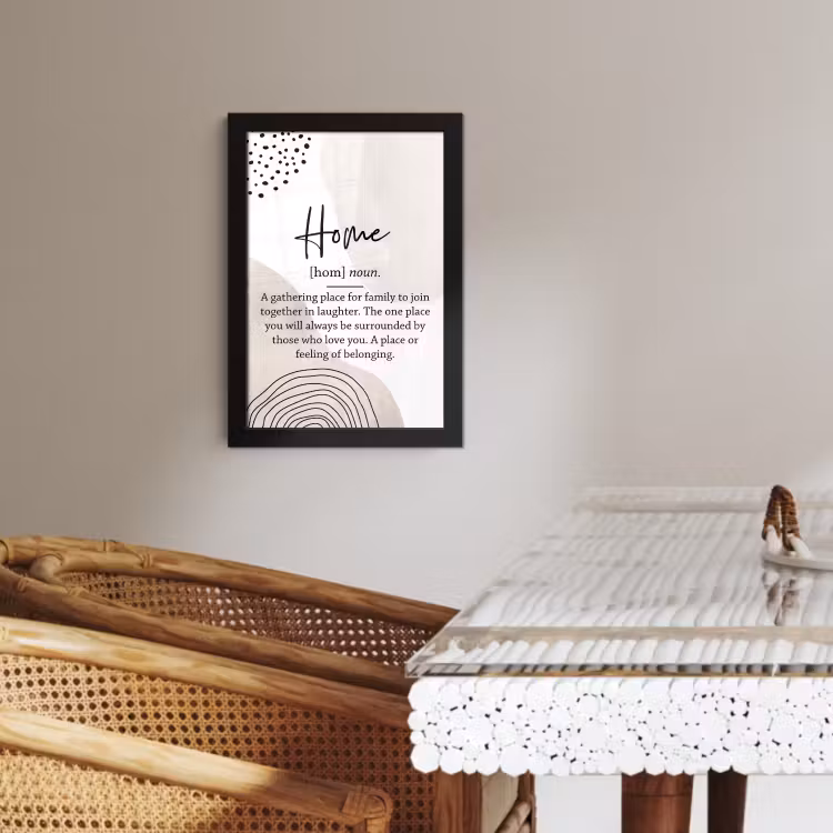 Cadre Photo - Le cœur de la maison — 3
