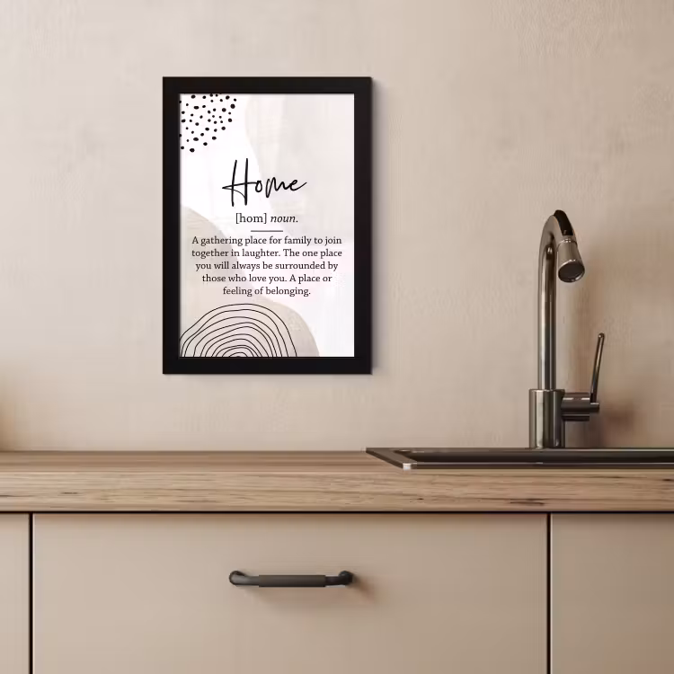 Cadre Photo - Le cœur de la maison — 4
