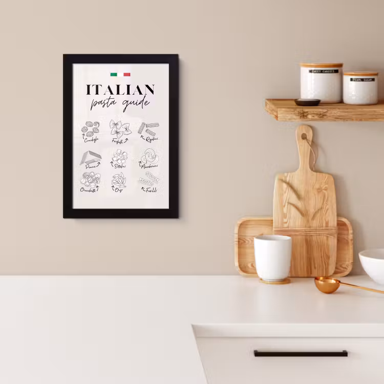 Cadre Photo - Variations de pâtes : Un voyage italien — 2