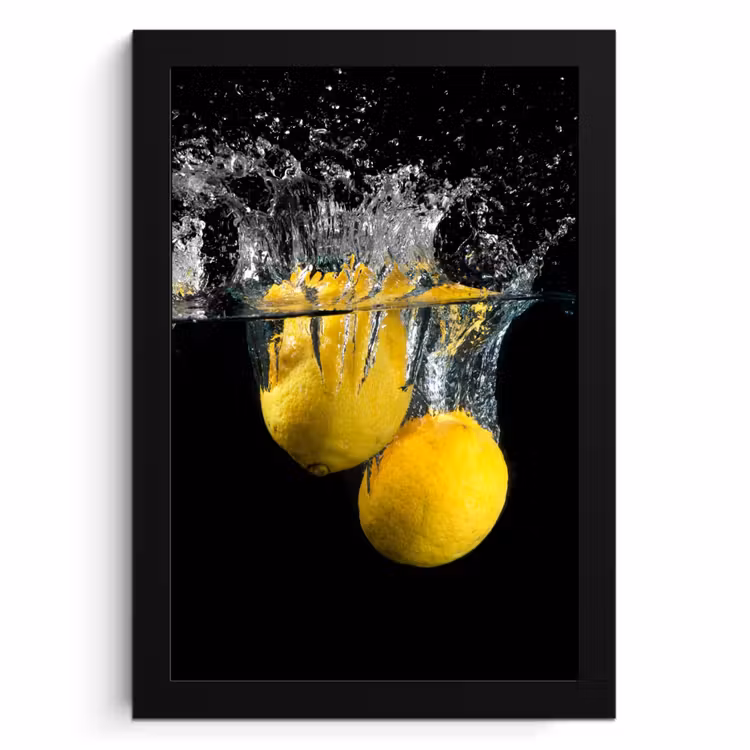 Cadre Photo - Plongée dans le citron — 1