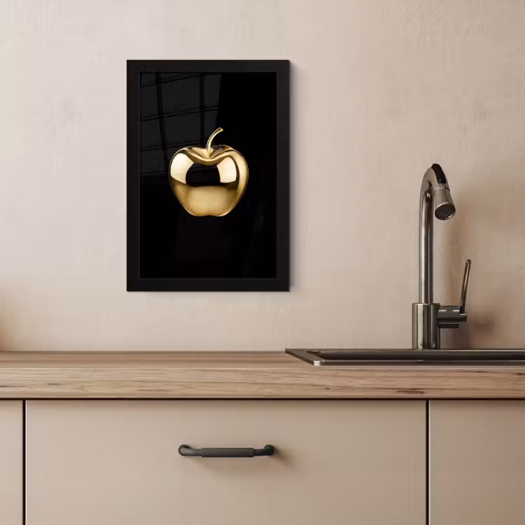 Cadre Photo - Apple - Or - Chrome - Noir — 3