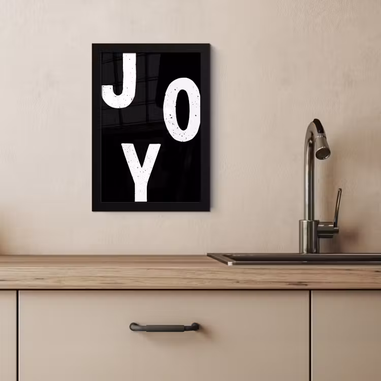 Cadre Photo - Noël - Citations - Joie - Noir - Fête — 4
