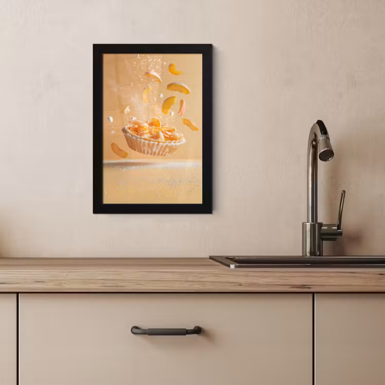 Cadre Photo - Pêche - Aliments - Gâteau - Orange — 4