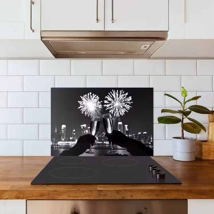 Fond de hotte - Feux d'artifice - Cheers - Skyline - Champagne — 3