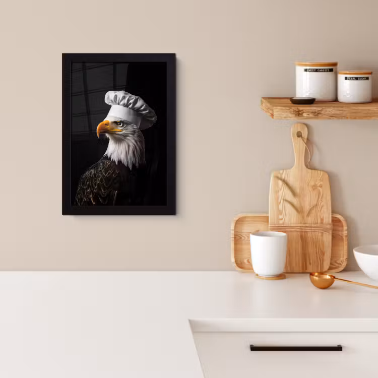 Cadre Photo - Aigle - Amérique - Toque - Oiseau - Imposant — 2