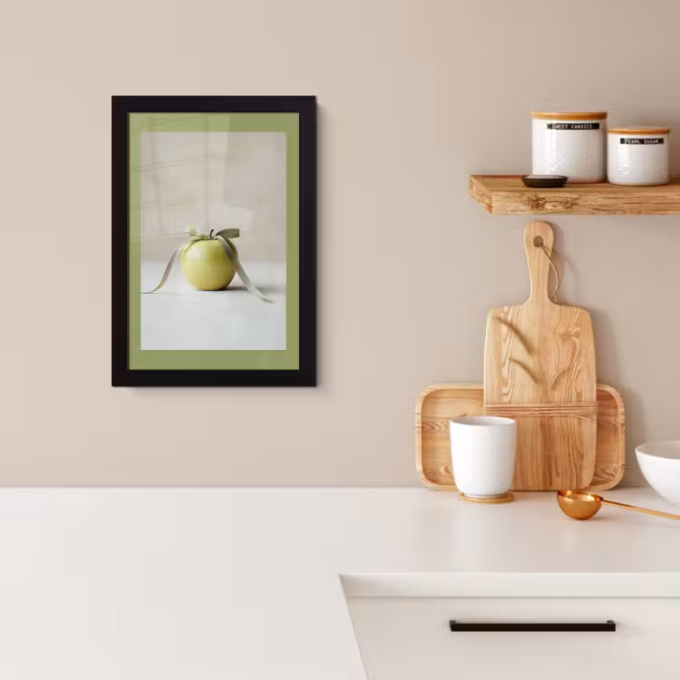 Cadre photo - Vert - Pomme - Nœud papillon — 4