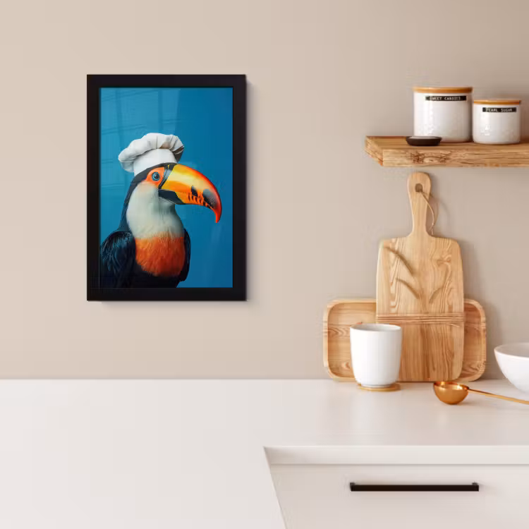 Cadre Photo - Toucan - Perroquet - Oiseau - Toque — 2