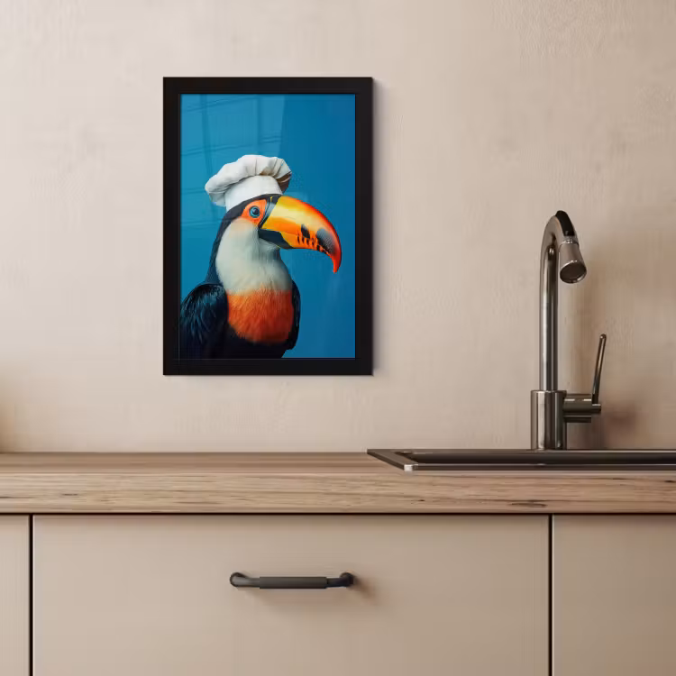 Cadre Photo - Toucan - Perroquet - Oiseau - Toque — 4