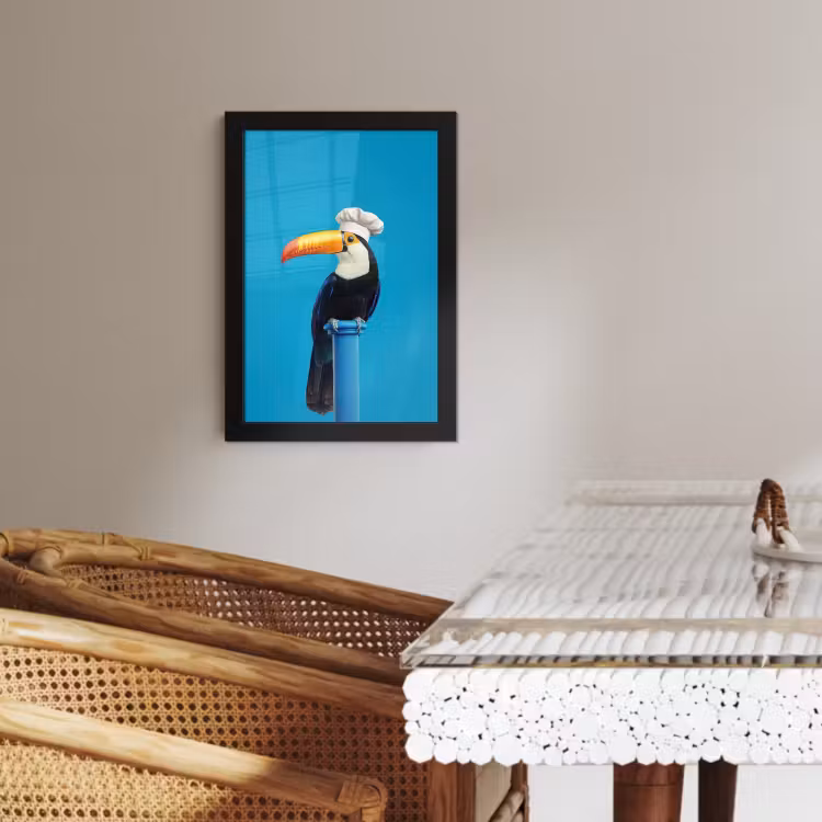 Cadre Photo - Toucan - Socle - Oiseau - Toque — 4
