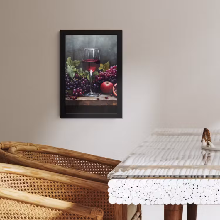 Cadre Photo - Vin - Fruits - Nature morte — 2