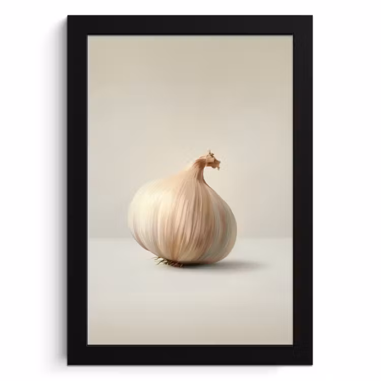 Cadre Photo - Ail - Naturel - Beige — 1