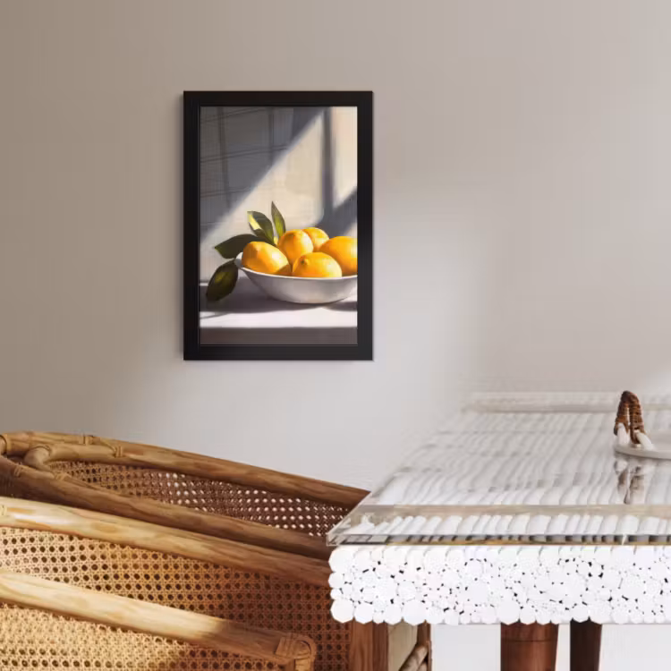Cadre Photo - Citrons - Nature morte - Jaune — 3