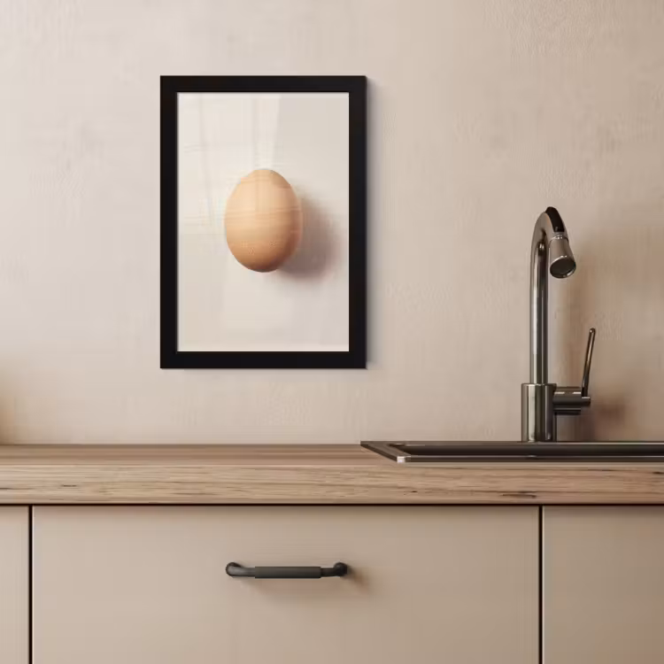 Cadre Photo - Œuf - Beige - Ovale - Ovale — 4