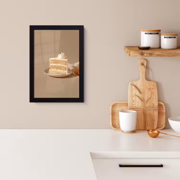 Cadre Photo - Gâteau à la vanille - Gâteau - Crémeux — 2