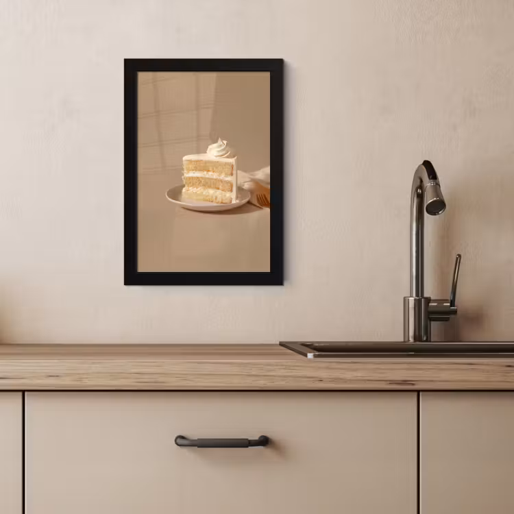 Cadre Photo - Gâteau à la vanille - Gâteau - Crémeux — 4