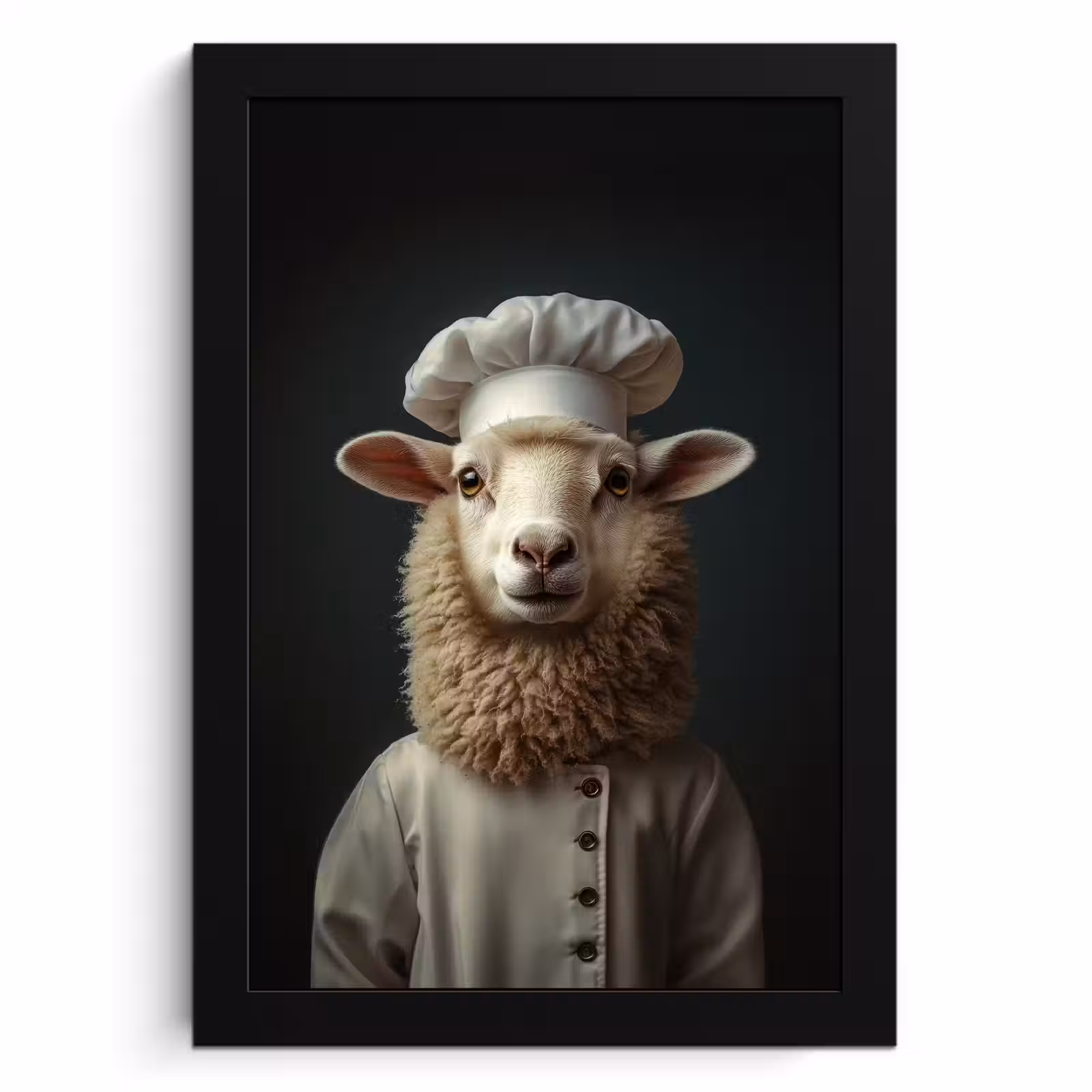 Cadre Photo - Mouton - Laine - Cuisine — 1