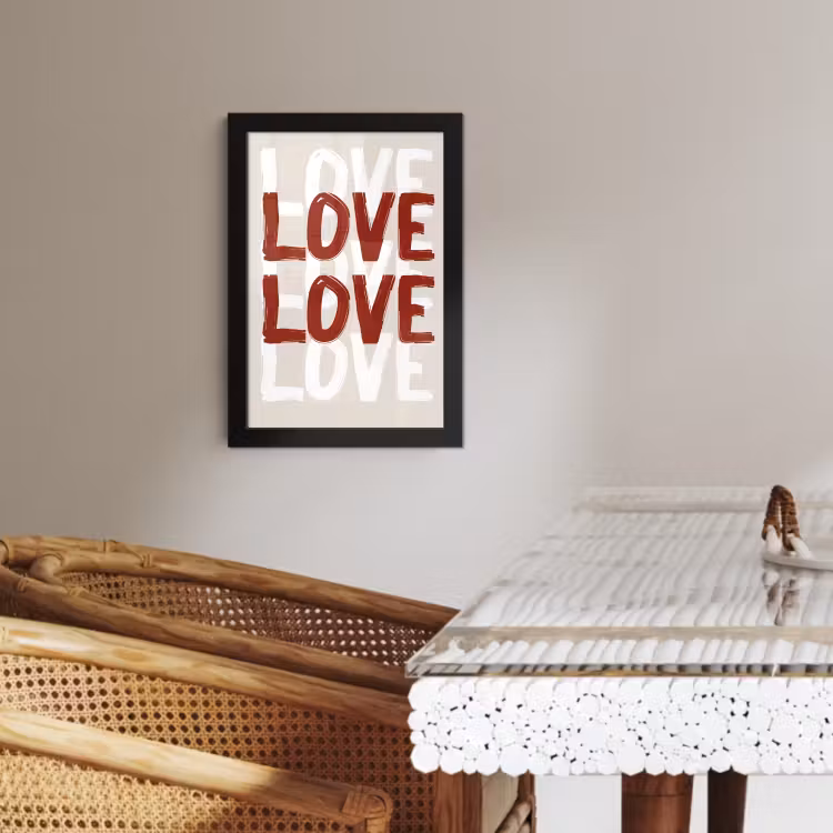 Cadre Photo - Amour - Rouge - Texte — 4