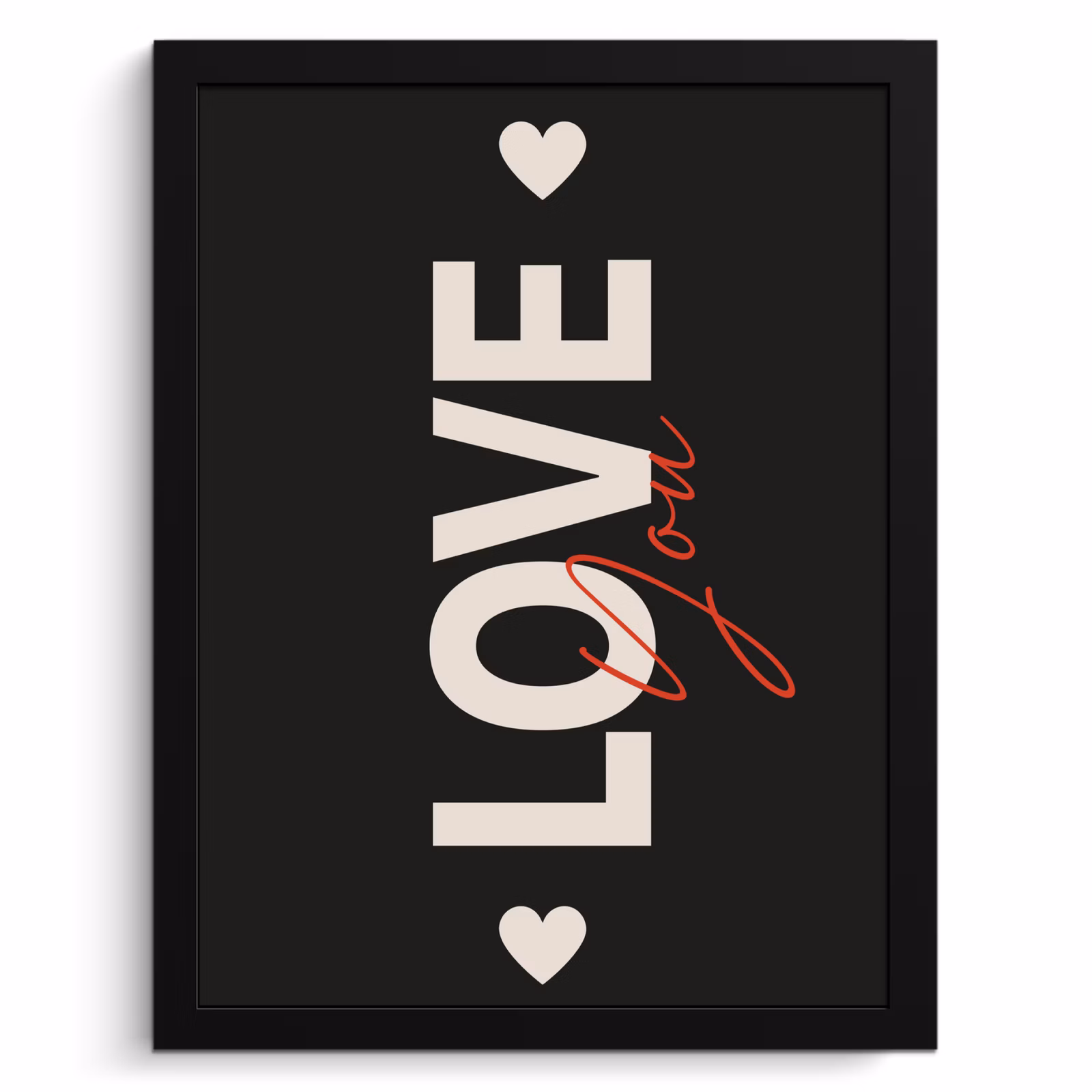 Cadre Photo - Amour - Rouge - Valentin — 1