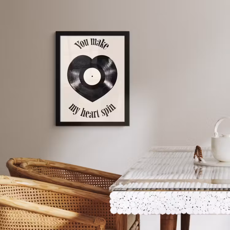 Cadre Photo - Amour - Musique - Citation — 2