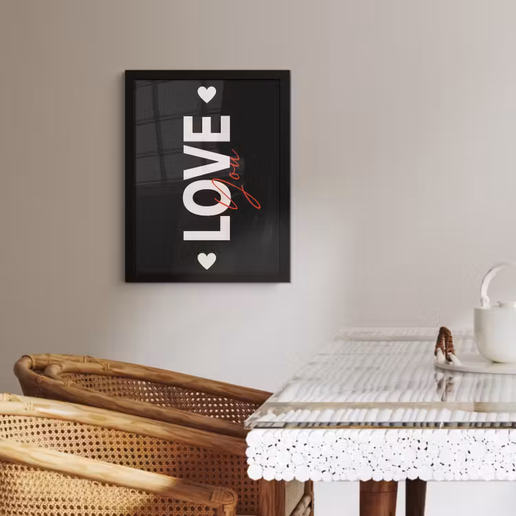 Cadre Photo - Amour - Rouge - Valentin — 2