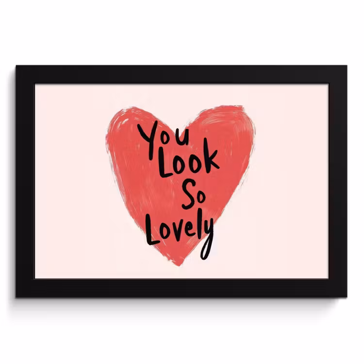 Cadre Photo - Coeur - Rouge - Valentin — 1