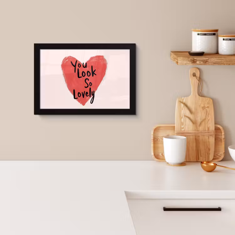 Cadre Photo - Coeur - Rouge - Valentin — 3