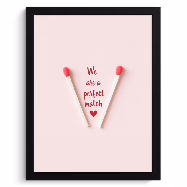 Cadre Photo - Parfait - Minimaliste - Valentin — 1