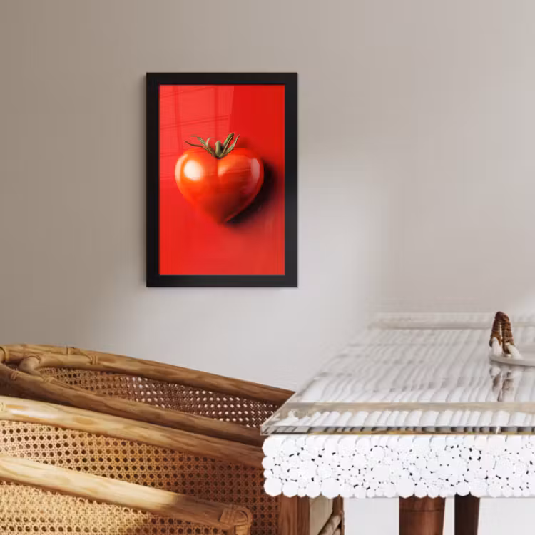 Cadre Photo - Tomate - Rouge - Coeur — 2
