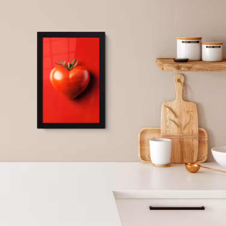 Cadre Photo - Tomate - Rouge - Coeur — 4