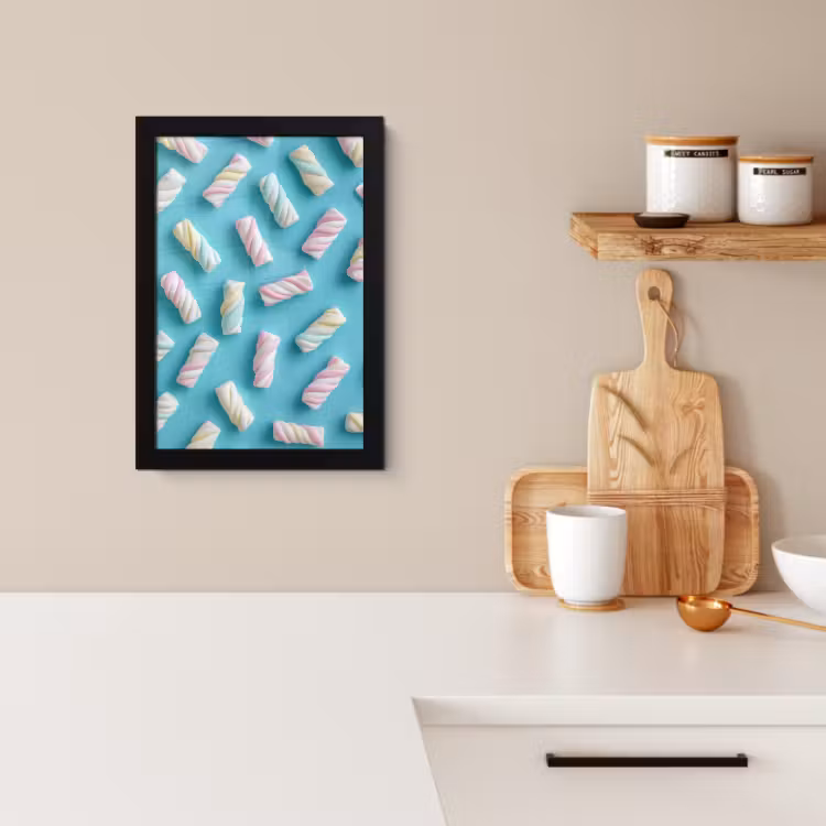Cadre Photo - Bacon - Pastel - Bonbons - Bleu — 2