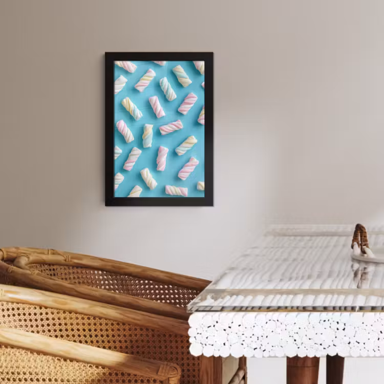 Cadre Photo - Bacon - Pastel - Bonbons - Bleu — 3